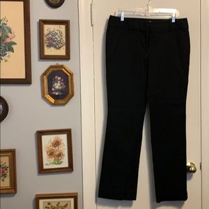 LOFT Sz 8 Dress Pant Black